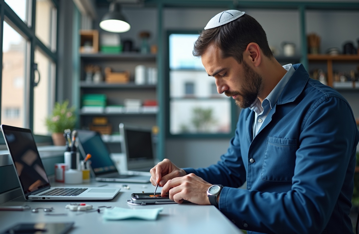 Ищете где починить смартфон, ноутбук или планшет в Израиле? Узнайте как найти надежного мастера, выбрать сервисный центр и эффективно использовать доску объявлений 4israel.co.il для ремонта электроники.